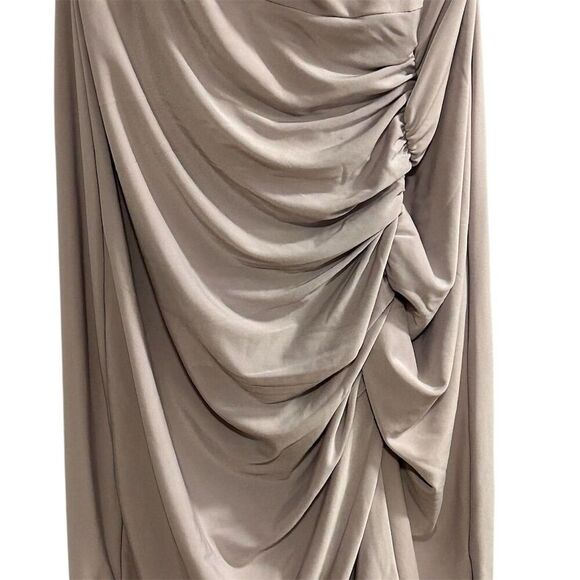 Pretty Little Thing Women's Lilac Draped Back Mini Dress Size 2 - Picture 7 of 12